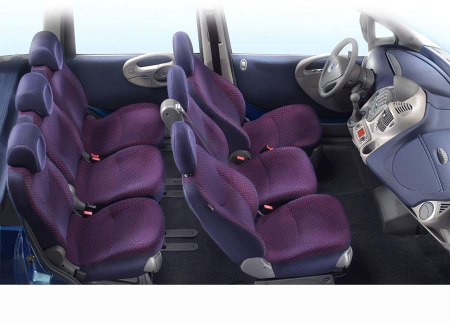Интерьер Fiat Multipla (186) 1998 года  (фото 34 из 36)